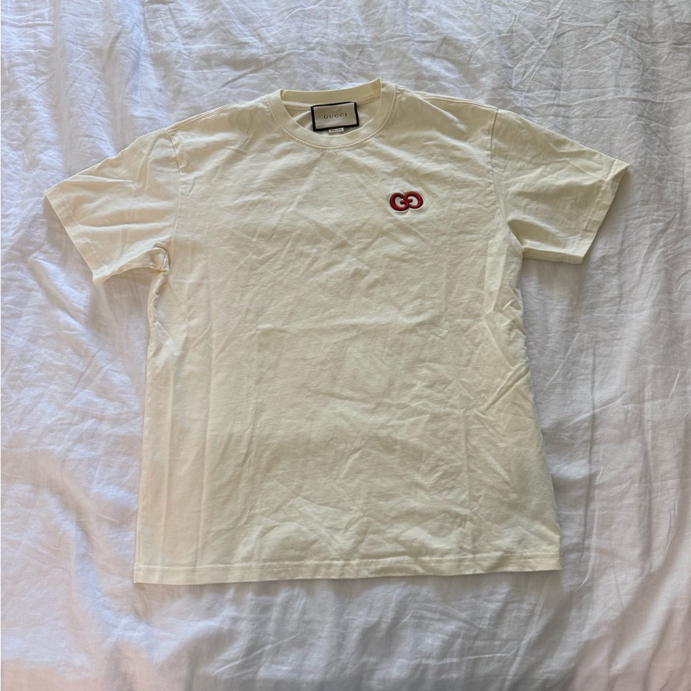 Gucci mens shirt white size medium brand new no tags